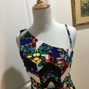 NWT Material Girl One Shoulder/Strap Dress